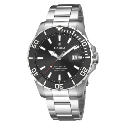 Afbeelding van Festina Automatico Horloge silvercoloured, Heren, Maat: One Size, Silver coloured