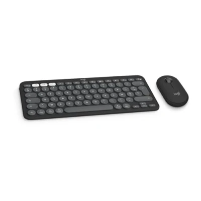 Image de Logitech Pebble 2 Combo Mac Graphite Azerty Be Sans Fil