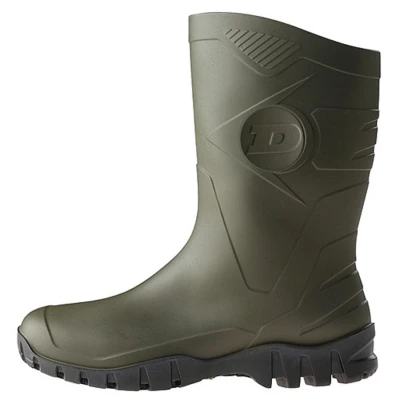 Afbeelding van Dunlop Kuitlaars Pvc Groen&amp;Zwart Laarzen 41