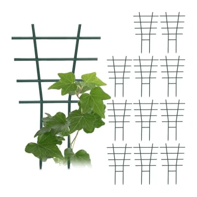 Afbeelding van Relaxdays plantensteun rankhulp planten klimplantensteun kamerplanten set van 12