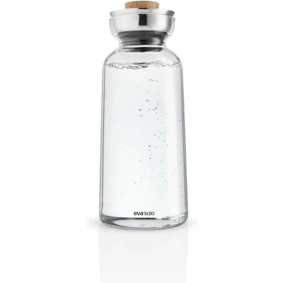 Afbeelding van Eva Solo Silhouette Glazen Karaf 1 liter Transparent / Borosilicate Glass