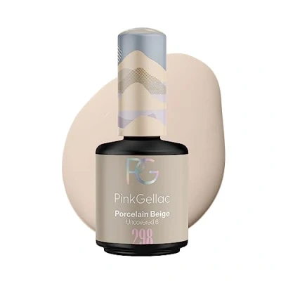 Afbeelding van Pink Gellac 298 Porcelain Beige Gel Nagellak 15 Ml