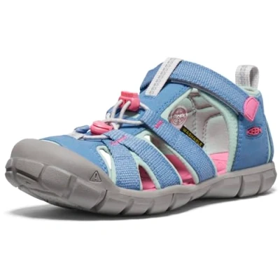 Afbeelding van KEEN Seacamp 2 cnx sandalen, uniseks, kinderen, Blauw (Coronet Blue Hot Pink), 34 EU