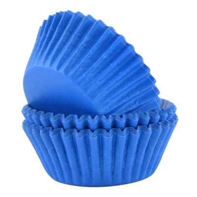 Afbeelding van Cupcake Cups PME Blauw 60 stuks