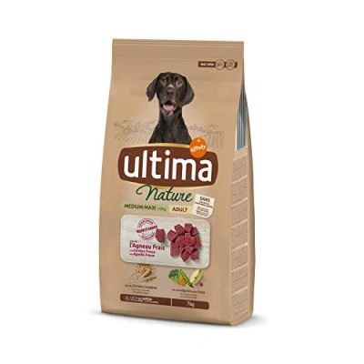 Afbeelding van Ultima Nature Medium / Maxi Lam Hondenvoer 7 kg