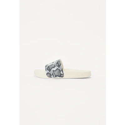 Afbeelding van Puma Leadcat CHIC Pantoffels, Dames, Maat: 35.5, Alpine snow/gold coloured Kunststof
