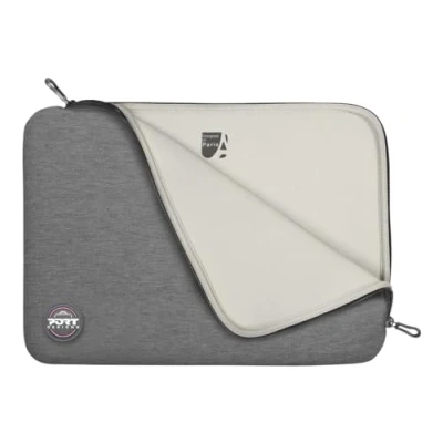 Image de Housse pour ordinateur portable 13 14 pouces universelle coton néoprène Port Designs Torino II Gris
