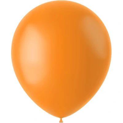 Afbeelding van Oranje Ballonnen 33cm 100 stuks