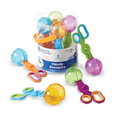 Afbeelding van Montessori Scoopers 4 stuks Learning Resources