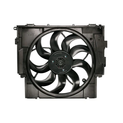 Afbeelding van NRF 47728 Radiator Ventilator 485 12 600 Met ventilatorraamwerk, Borstellose motor
