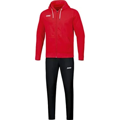 Afbeelding van Joggingspak Base met kap Rood / 164