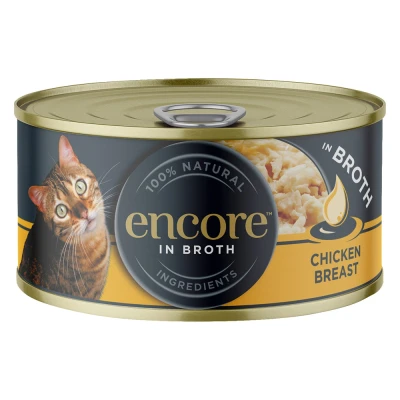 Afbeelding van 16x 70g Encore Blik kipfilet Kattenvoer Nat