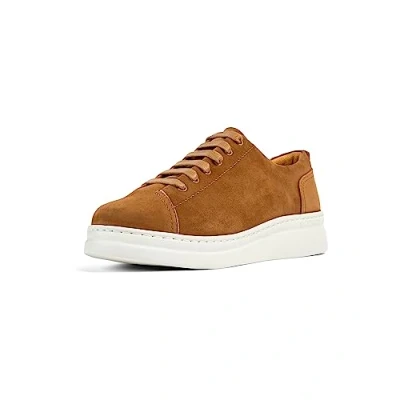 Afbeelding van Camper Runner UP Sneakers laag, Dames, Maat: 35, Medium brown Veloursleer