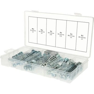 Afbeelding van KS Tools, Muurpluggen, Assortiment uitbreidings en verankeringsdeuvels (40 Pcs.)