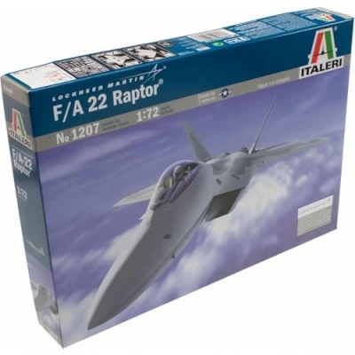 Afbeelding van Italeri I1207 Model Luchtvaart F 22 Raptor Schaal 1:72