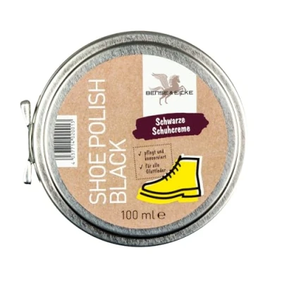Image de Bense &amp; Eicke Shoe Polish Black 100ml