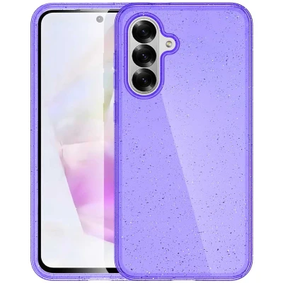 Afbeelding van imoshion Hoesje Geschikt voor Samsung Galaxy A56 Sparkle Backcover Paars