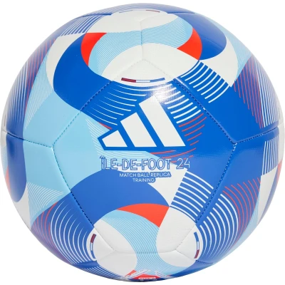 Afbeelding van adidas Ile De Foot 24 Olympics Training Ball IW6330, Unisex, Blauw, Bal naar voetbal, maat: 4