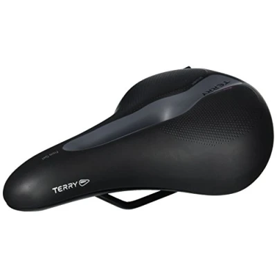 Afbeelding van Terry zadel Fisio Flex gel heren zwart ZDT267