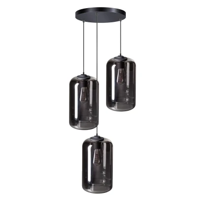 Afbeelding van ETH Hanglamp The John Ø30cm 3Lichts Zwart