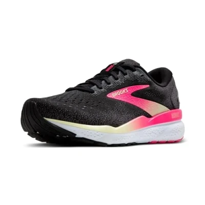 Afbeelding van Brooks Stabiliteit hardloopschoenen, Dames, Maat: 40.5, Black pink white Textiel
