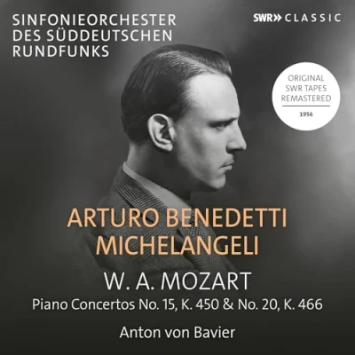 Afbeelding van Arturo Benedetti Michelangeli, Sinfonieorchester Des Süddeutschen Rundfunks Michelangeli Plays Mozart (CD)