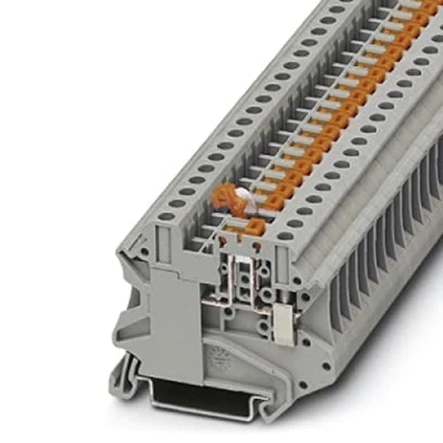 Afbeelding van Phoenix Contact UT 4 MT P/P 3046171 Doorgangsserieklem Aantal polen: 2 0.14 mm² 6 Grijs 50 stuk(s)