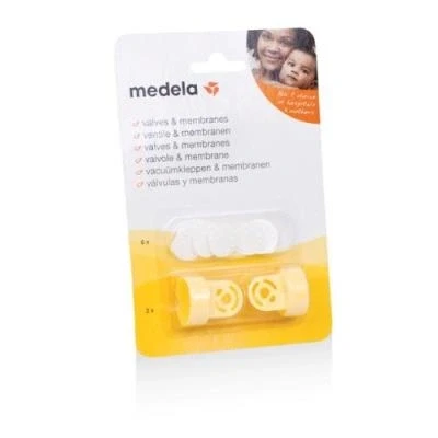 Image de Medela kit valves &amp; membranes pour tire lait (2 et 6 membranes)