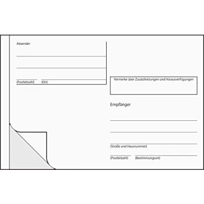 Image de sigel Vordruck &quot;Adress Aufkleber&quot; , A6 quer, 100 Blatt