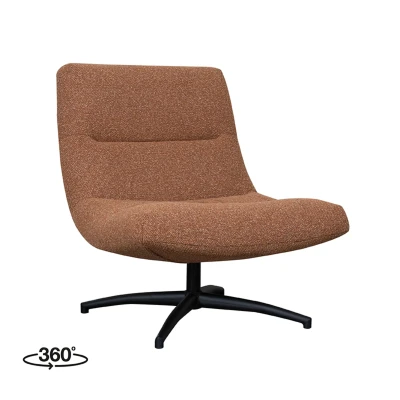 Afbeelding van Calix fauteuil bouclé terracotta