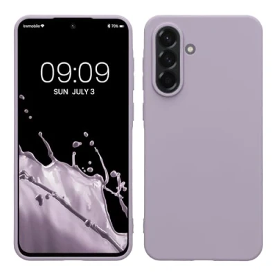 Afbeelding van kwmobile telefoonhoesje geschikt voor Samsung Galaxy A56 5G Hoesje smartphone Back cover in lavendel