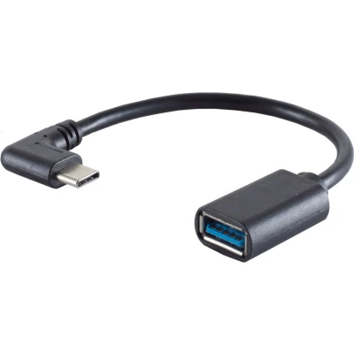 Afbeelding van S/CONN 13 30010 USB kabel 3.2 Gen 1 (3.1 1) 0,1 m C A Zwart