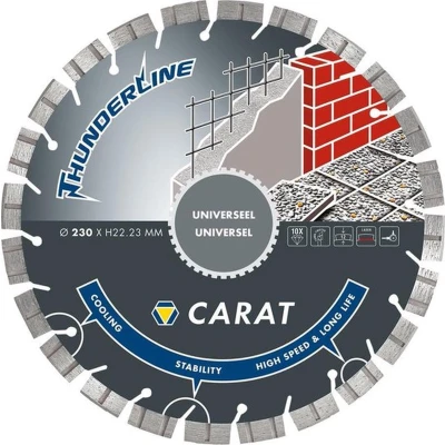 Afbeelding van Carat universeel zaagblad brilliant Thunderline 230mm