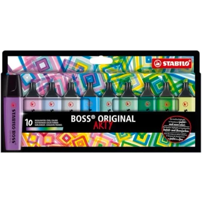 Image de Etui Stabilo Boss 10 Tons Chauds Arty