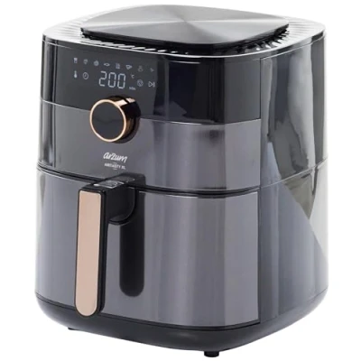 Afbeelding van arzum AR2074 B Airfryer Timerfunctie, Oververhittingsbeveiliging Koper, Zwart