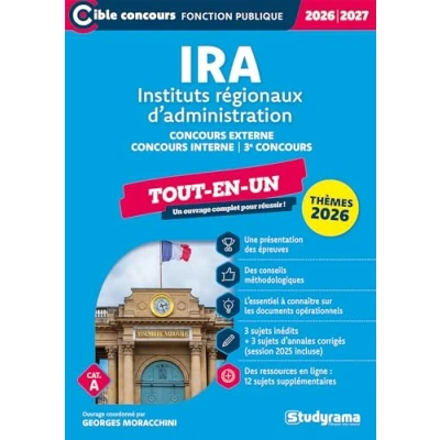 Afbeelding van CONCOURS DES IRA TOUT EN UN CAT.A 2026 2027