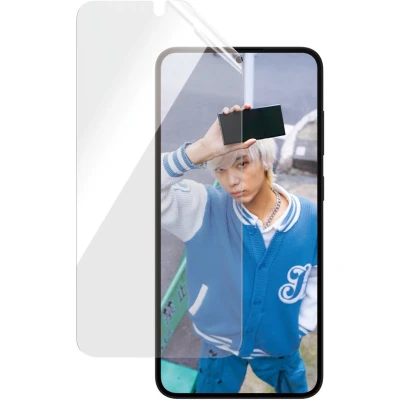 Afbeelding van PanzerGlass Screenprotector Geschikt voor Samsung Galaxy S25 Plus Matrix Recycled Ultra Wide Fit Anti Bacterial incl. applicator