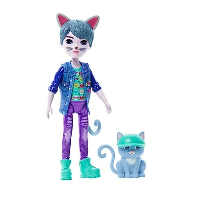 Afbeelding van Enchantimals Chic Feestje Cole Cat Pop
