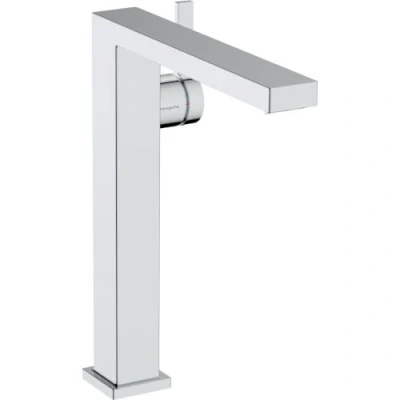 Afbeelding van hansgrohe Tecturis E ééngreeps wastafelkraan 240 Fine CoolStart voor waskommen zonder afvoerplug chroom