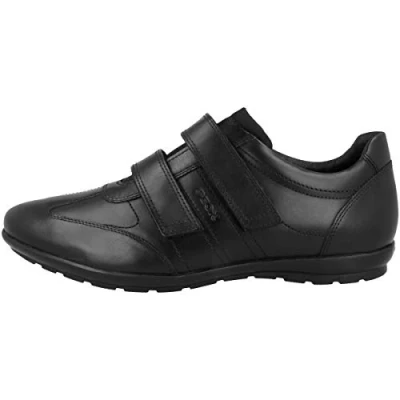 Afbeelding van Geox Instappers black, Heren, Maat: 42.5, Black Leer