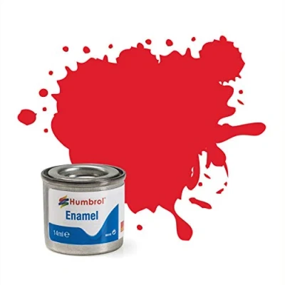 Afbeelding van Humbrol Emailleverf Glans 14 ml No. 19 Bright Red
