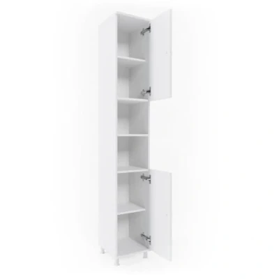 Afbeelding van Vicco Badkamerkast Fynn, Wit/Wit, 30 x 190 cm