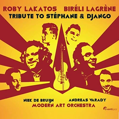 Afbeelding van Roby Lakatos, Biréli Lagrène &amp; Modern Art Orchestra Tribute To Stéphane Django (Super Audio CD)