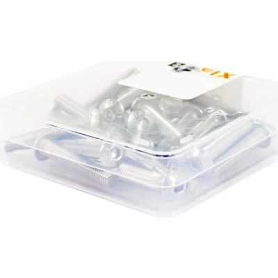 Afbeelding van Bofix doos inbusbout verzonken kop M5x20 RVS (25 stuks)