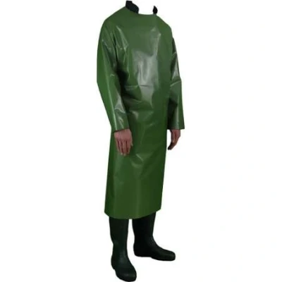 Afbeelding van Kerbl Schort Apron Lange Mouwen Groen