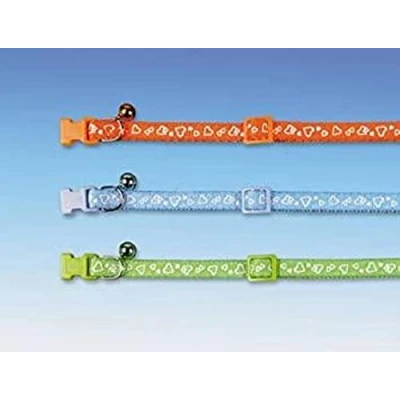 Afbeelding van Nobby halsband kat hart oranje