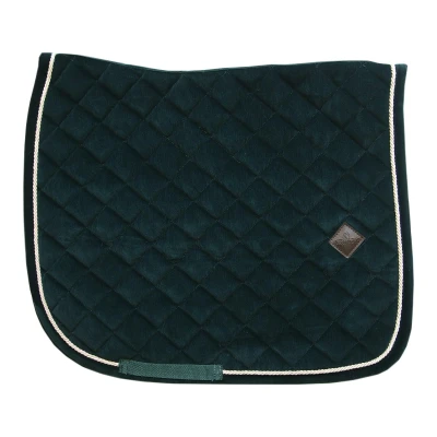 Image de Kentucky Tapis de Selle Dressage Corduroy Pine Green Full