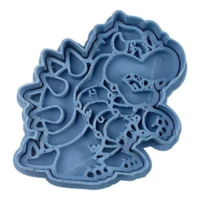 Afbeelding van Cuticuter Bowser Mario uitsteekvorm, kunststof, blauw