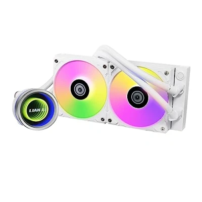 Afbeelding van Lian Li Galahad II Trinity White Vloeistof koelsysteem Afmeting radiator: 240 mm
