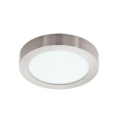 Afbeelding van EGLO connect Fueva C plafondlamp rond 30cm nikkel